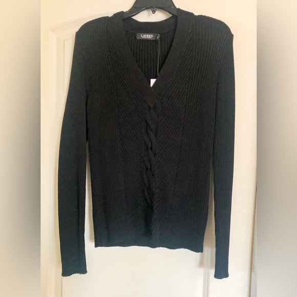 Ralph Lauren Fricklie V Neck Sweater - Picture 6 of 14